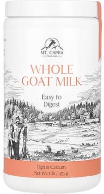 Mt. Capra, Whole Goat Milk, Vollziegenmilch, 453 g (1 lb.)