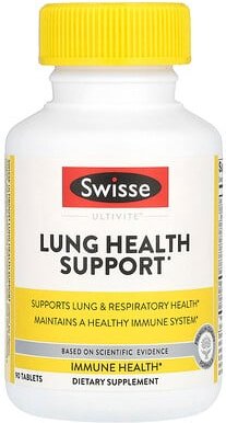 Swisse, Ultiboost, Unterstützung der Lungengesundheit, 90 Tabletten