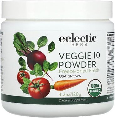 Eclectic Herb, Veggie 10, Vollwert-PUL-ver, 4,2 oz (120 g)