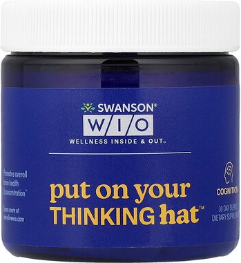 Swanson WIO, Put On Your Thinking Hat™, 30 vegane Kapseln