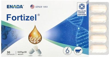 ENADA, Fortizel®, Cellular System Fortifier, Stärkung des Zellsystems, 620 mg, 30 Kapseln