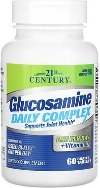 Thumbnail - 21st Century, Glucosamin Daily Complex, täglich, 60 Tabletten