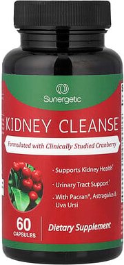 Sunergetic, Nierenreinigung, 60 Kapseln