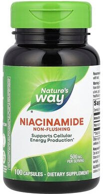Nature's Way, Niacinamid, 500 mg, 100 Kapseln