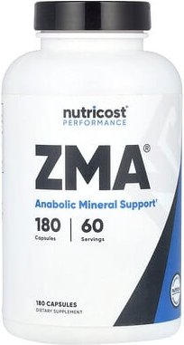 Thumbnail - Nutricost, Performance, ZMA®, 180 Kapseln