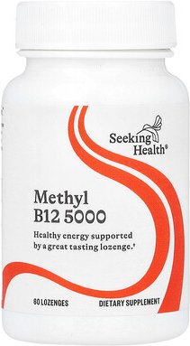 Seeking Health, Methyl B12 5000, 5.000 mcg, 60 Lutschtabletten