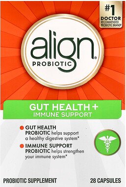 Thumbnail - Align Probiotics, Gut Health & Immunity Support, Unterstützung der Darmgesundheit und des Immunsystems, 6 mg, 28 Kapseln