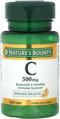 Nature's Bounty, Vitamin C, 500 mg, 100 Tabletten