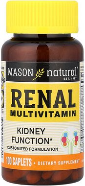 Mason Natural, Renal Multivitamin, Nieren-Multivitamin, 100 Kapseln