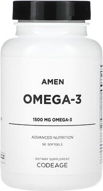 Thumbnail - Codeage, Amen, Omega-3, 90 Weichkapseln (750 mg pro Weichkapsel)