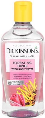 Thumbnail - Dickinson Brands, Original Witch Hazel, Hydrating Toner with Rosewater, feuchtigkeitsspendendes Gesichtswasser mit Rosen...