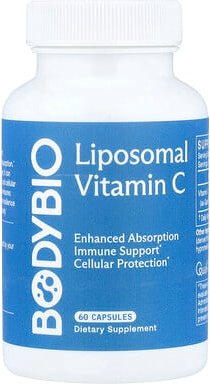 BodyBio, Liposomales Vitamin C, 60 Kapseln