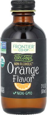 Frontier Co-op, Organic Orange Flavor, Bio-Orangengeschmack, alkoholfrei, 59 ml (2 fl. oz.)