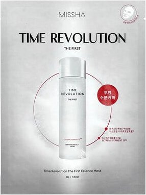 Missha, Time Revolution, The First Essence Beauty Mask, Beauty-Maske für die erste Essenz, 1 Tuchmaske, 30 g (1,05 oz.)