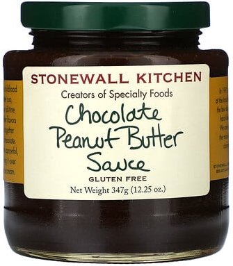 Stonewall Kitchen, Chocolate Peanut Butter Sauce, Schokoladen-Erdnussbutter-Sauce, 347 g (12,25 oz.)