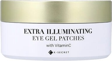 K-Secret, Eye Gel Patches, Extra Illuminating, Augen-Gelpads, extra aufhellend, 60 Pads, 102 g