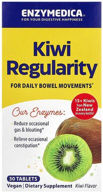 Thumbnail - Enzymedica, Kiwi Regelmäßigkeit, Kiwi, 30 Tabletten