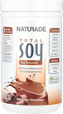 Naturade, Total Soy®, Meal Replacement, Mahlzeitenersatz, bayerische Schokolade, 507 g (1 lb. 1,88 oz.)