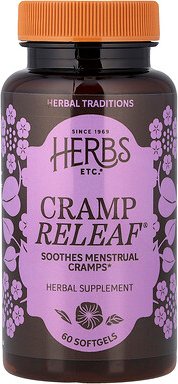 Herbs Etc., Cramp ReLeaf®, 60 Weichkapseln