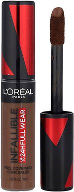 L'Oréal, Infallable, Full Coverage Concealer, Concealer mit vollständiger Abdeckung, 435 Kaffee, 10 ml (0,33 fl. oz.)