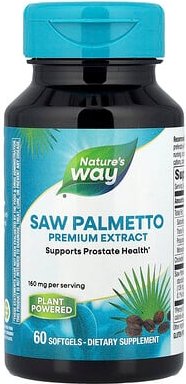Thumbnail - Nature's Way, Saw Palmetto, Sägepalmenbeere, 160 mg, 60 Weichkapseln
