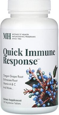 Michael's Health, Quick Immune Response, schnelle Immunreaktion, 120 pflanzliche Tabletten