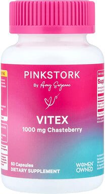 Pink Stork, Vitex, Mönchspfeffer, 60 Kapseln (500 mg pro Kapsel)