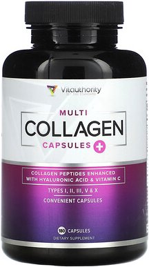 Vitauthority, Multi Collagen Capsules+, 180 Kapseln