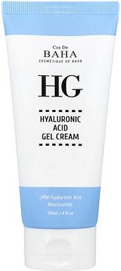 Cos De BAHA, HG, Hyaluronic Acid Gel Cream, Hyaluronsäure-Gelcreme, 120 ml (4 fl. oz.)