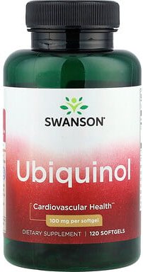 Swanson, Ubichinol, 100 mg, 120 Weichkapseln