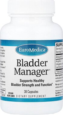 EuroMedica, Bladder Manager™, Blasen-Manager™, 30 Kapseln (100 mg pro Kapsel)
