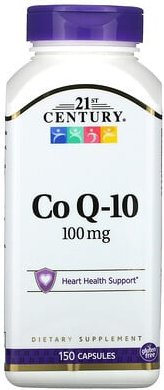 21st Century, CoQ10, 100 mg, 150 Kapseln