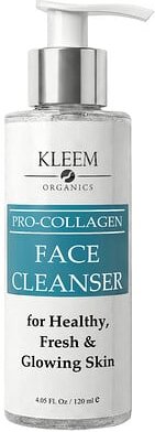Kleem Organics, Pro-Collagen Face Cleanser, Pro-Kollagen-Gesichtsreiniger, für alle Hauttypen, 120 ml (4,06 fl. oz.)