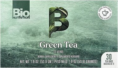 Bio Nutrition, Green Tea, Grüner Tee, 30 Teebeutel, 53,9 g (1,9 oz.)