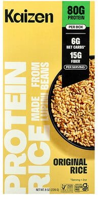 Kaizen, Rice, Gluten Free, Reis, glutenfrei, proteinreich, kohlenhydratarm, pflanzlich, 226 g (8 oz.)