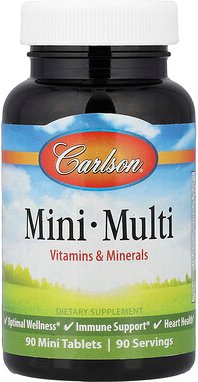 Carlson, Mini Multi, 90 Mini-Tabletten