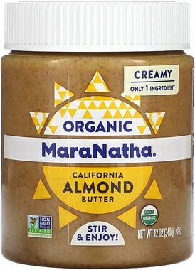 MaraNatha, Bio California Mandelbutter, cremig, 340 g (12 oz.)