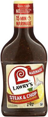 Lawry's, Marinade, Steak & Chop, 354 ml (12 fl. oz.)