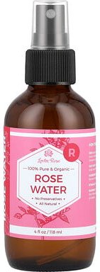 Leven Rose, 100% rein und aus biologischem Anbau, Rosenwasser, 118 ml (4 fl. oz.)