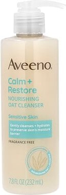 Aveeno, Calm + Restore, beruhigend + regenerierend, Reiniger mit pflegendem Hafer für empfindliche Haut, ohne Duftstoffe...