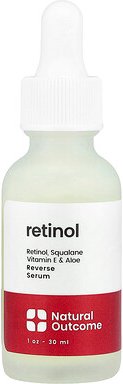 Natural Outcome, Retinol, Back Serum, umkehrendes Retinol-Serum, 30 ml (1 oz.)