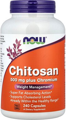NOW Foods, Chitosan, 240 pflanzliche Kapseln
