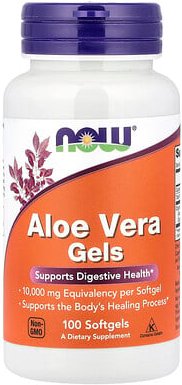 NOW Foods, Aloe Vera Geltabletten, 100 Softgels