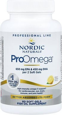 Thumbnail - Nordic Naturals, ProOmega®, Zitrone, 60 Weichkapseln (640 mg pro Weichkapsel)
