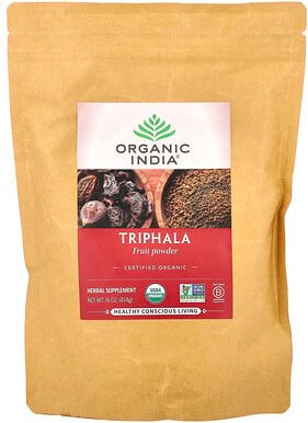 Organic India, Triphala Fruchtpulver, 454 g (16 oz.)