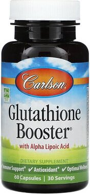 Carlson, Glutathion-Booster, 60 Kapseln