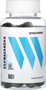 Swolverine, Ashwagandha, 60 Fruchtgummis