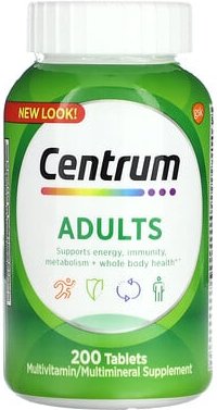 Thumbnail - Centrum, Multivitamine für Erwachsene, 200 Tabletten