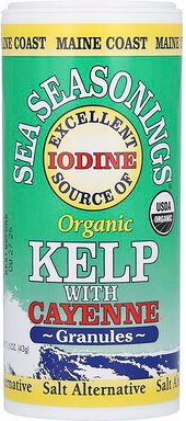 Maine Coast Sea Vegetables, Sea Seasonings, Bio-Seetang mit Cayenne-Granulat, 43 g (1,5 oz.)