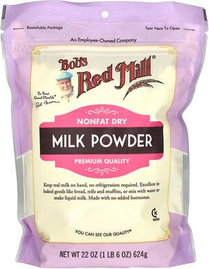 Bob's Red Mill, Milk Powder, Magermilchpulver, 624 g (22 oz.)